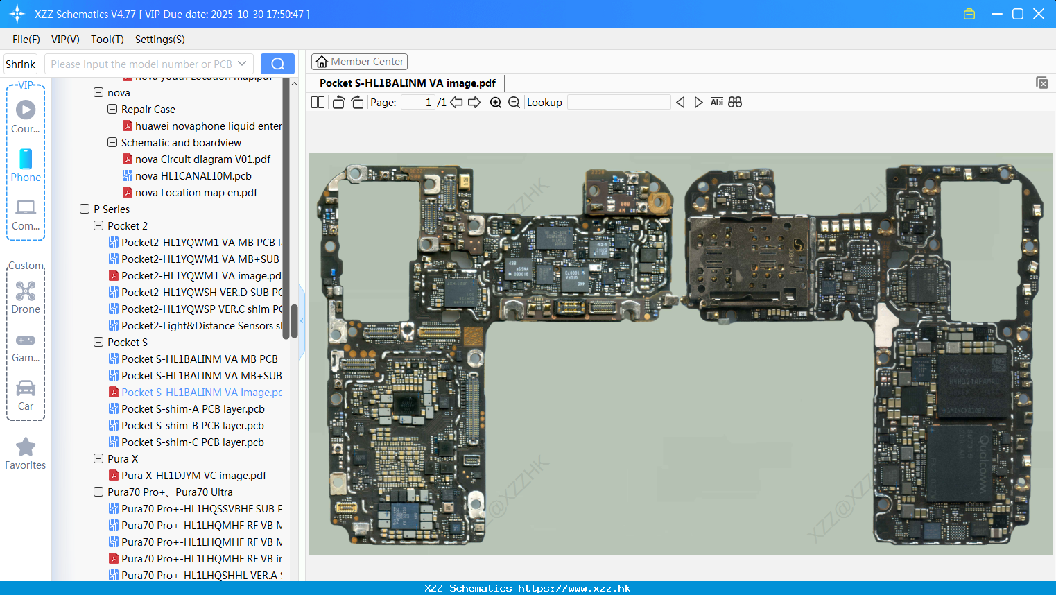 Huawei Pocket S-HL1BALINM VA Image